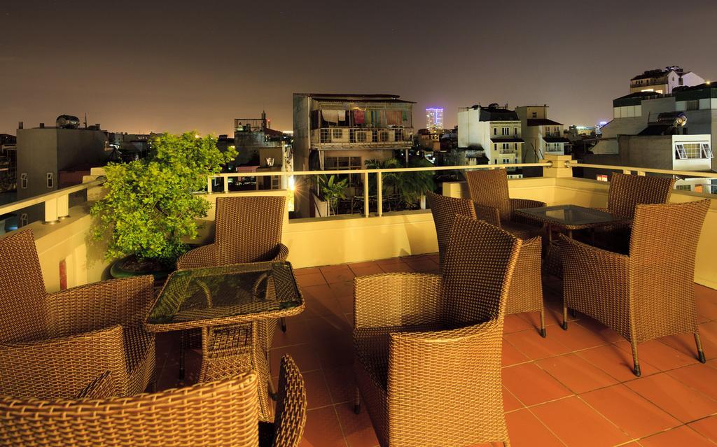 Hanoi Starlight Boutique Hotel Ресторант снимка